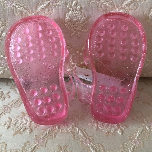 Gold Bug Glitter Jelly shoes - Picture 4 of 5